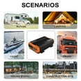 thumbnail image 4 of Onde Sinusoïdale Pure 3000W Convertisseur de Puissance CC vers CA 50HZ Écran LCD Accessoires Auto pour le Camping, Facile à Utiliser, 4 of 5