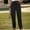 Black, variant on Trousers Pants Woman Petite Pull On Pants High Waisted Stretchy Pants Drawstring Elastic Waist Lounge Trousers Lightweight Soft Pants Casual Fashion Trousers Black