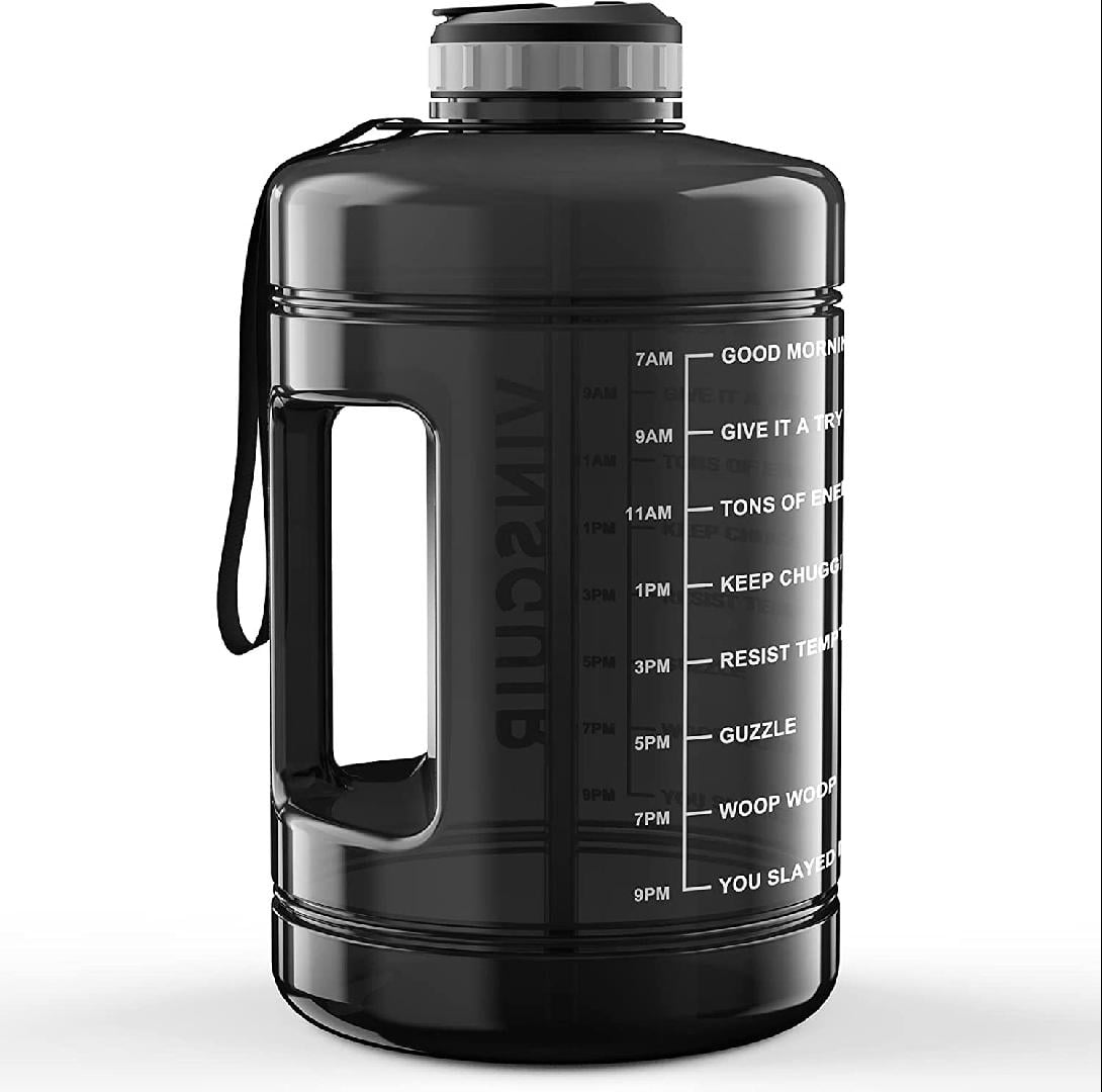 Ice Shaker 128oz Gallon Jug - Black