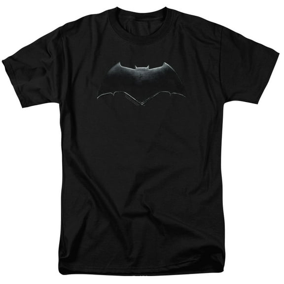 Batman tsbatsymjlmovXXL Batman Symbol Justice League Movie Mens T-Shirt - 2XL