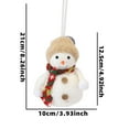 thumbnail image 2 of Holiday for Easter Christmas Decorations Party Garland Christmas Decorations Christmas Tree Christmas Decorations Snowman Pendant Festive Christmas Tree Atmosphere Arrangement, 2 of 3