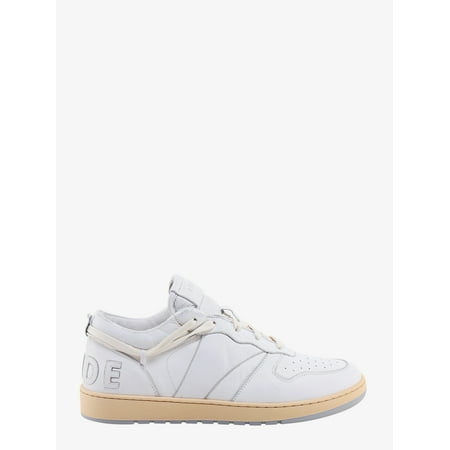 

MAN Leather sneakers with vintage effect