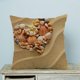 thumbnail image 1 of ABPHQTO Love Heart Of Sea Shells Starfish Beach Funda de almohada Funda de almohada Protector de almohada Dos lados 45x45 cm ABPHQTO PillowC244-18x18, 1 of 2