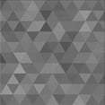 thumbnail image 1 of Ahgly Company Machine Washable Indoor Square Transitional Carbon Gray Area Rugs, 4' Square, 1 of 7