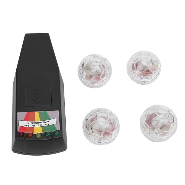 Equipo De Caza De Fantasmas, Medidor EMF De Luz LED De 50 Hz A 2000 MHz De Alta Sensibilidad Con 4 Bolas De Gato Iluminadas Activadas Por Movimiento Para El Hogar