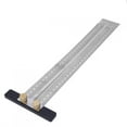 thumbnail image 4 of Filfeel Marking T-Rule, Mark Line Ruler, Scriber Ruler Carpenter Tool For Woodworking Marking Tool, 4 of 8