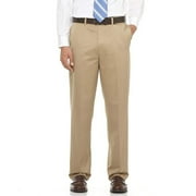 Perry Ellis Portfolio Men's Casual Stretch Dress Pant in Khaki, 36x29