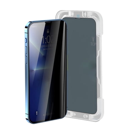Privacy Screen Protector Compatible for iPhone 17/iPhone 16 Pro– 9H Hardness, for Ultimate Clarity & Protection,Protector with Easy Install Tray