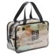 thumbnail image 4 of Bolsa de lavado portátil de gran capacidad, bolsa de almacenamiento de cosméticos impermeable de PVC transparente de viaje portátil para mujer, 4 of 5