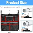 thumbnail image 6 of Outdoor Pool Storage Mesh Hanging Bag | Multifunctional Organizer for Balls Toys Accessories | Foldable Design | Adjustable Straps & Hooks | Quick-Dry | Large Capacity | 1 Pack, 6 of 9