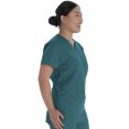 thumbnail image 5 of Vital Threads Men and Women Scrubs Set V-Neck Top & Drawstring Pant, VT509C, 5 of 9