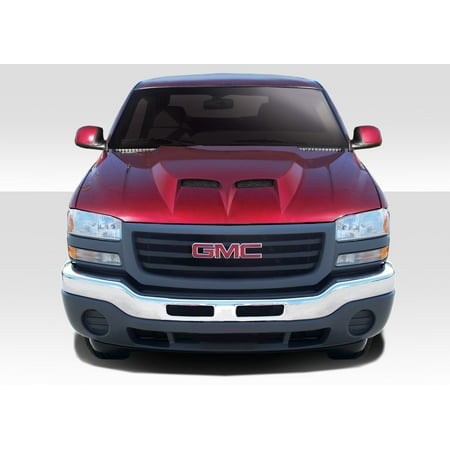 1999-2006 GMC Sierra 2000-2006 Yukon Duraflex Ram Air Hood - 1 Piece