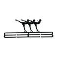 thumbnail image 1 of Marco del estante de la suspensión de la exhibición del estante de exhibición de la suspensión de para la escuela de las medallas de los deportes Bailar, 1 of 8