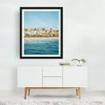 thumbnail image 3 of From the Pier, San Clemente - San Clemente California Photography Beach Coastal Palm Tree Ocean Beach House Seaside Scenic Black Framed Wall Art Print 11 x 14 inches, 3 of 4