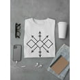 thumbnail image 3 of Aztec Pattern Modern Lines T-Shirt Men -Image by Shutterstock, Male XX-Large, 3 of 4