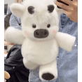 thumbnail image 6 of 14" Highland Cow Plush Toy, Soft Furry Stuffed Animal for Stress Relief & Emotional Companion, 6 of 9