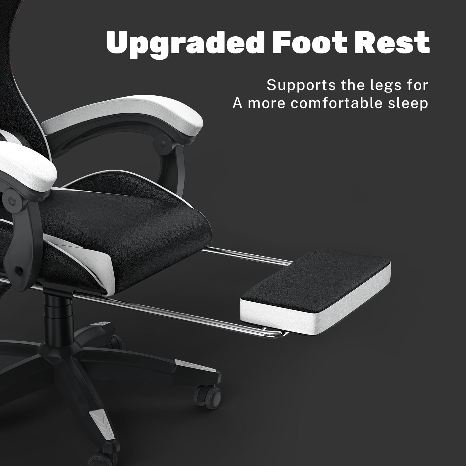 Gaming Chair With Foot Rest