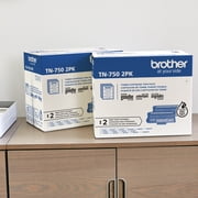 Brother Genuine High-yield Black Printer Toner Cartridge, TN7502PK