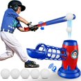 thumbnail image 1 of DEBGFS Automatic Youth Baseball Training Set with Remote Control - 5 Baseballs Included  Adjustable Height Launcher for Kids Hitting Skills Development  Portable Batting Practice Equipme,a_hot#326, 1 of 2