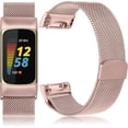 thumbnail image 3 of MYKOMI pour Fitbit Charge 6 Bracelets Femmes Hommes, Bracelet en Maille Métallique en Acier Inoxydable avec Boucle Réglable de Remplacement Compatible avec Fitbit Charge 6 Tracker D\'entraînement Physique, 3 of 8