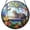 C #022, variant on Acrylic Jigsaw Puzzle Suncatcher, 7.09 Inch Acrylic Suncatcher Puzzle, for Doors Garden and Window Hanging&Birthday Gift