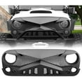 thumbnail image 1 of American Modified Grille avant Hawke pour Modèles Jeep 2007 à 2018, Noir Mat, 1 of 9
