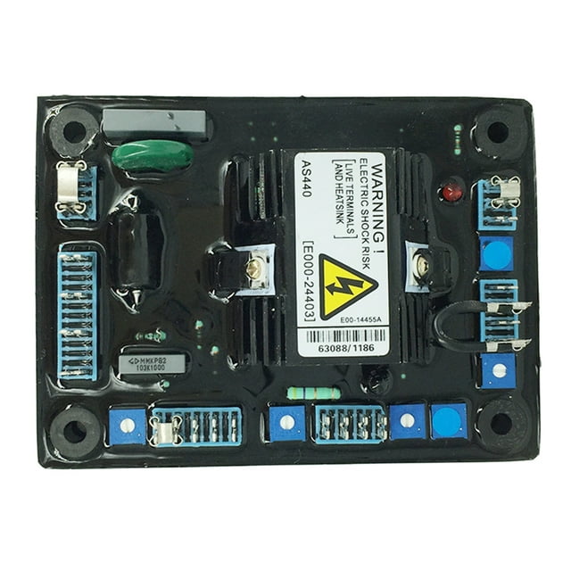 Módulo de control del regulador de voltaje automático de excitación del generador AVR, fácil de Zulema Regulador de voltaje