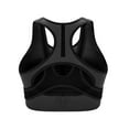 thumbnail image 7 of FANNYC Racerback Sports Bras For Women Padded Seamless High Impact Support For Yoga Gym Workout Fitness,Stretch Gather Running Activewear Tank Tops Bras ,Navy / Red /Black, 7 of 7