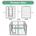 thumbnail image 2 of JOINSUN Dog Playpen Indoor 40” Height - Pet Fence Exercise Pen for Yard Gate 8 Panels Foldable, 2 of 7