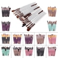 thumbnail image 2 of OULII 15Pcs Professional Makeup Brush Set For Women Precise Design Black Cylindrical Handle, 2 of 8