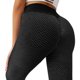 thumbnail image 4 of Leggings de mujer Anti celulitis Levantamiento de glúteos Cintura alta Elástico texturizado, 4 of 7