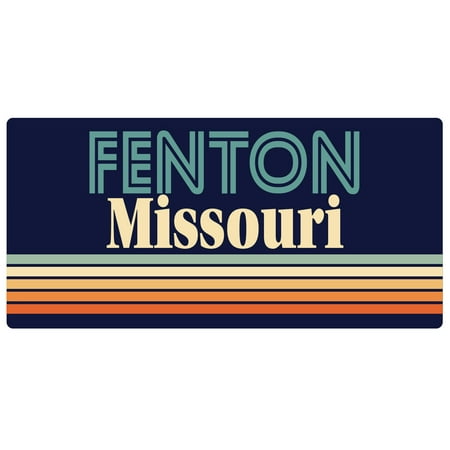 

Fenton Missouri 5 x 2.5-Inch Fridge Magnet Retro Design