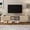 Burlywood, variant on Floating TV Stand Wall Mounted, 71" Floating Entertainment Center with Cable Management, TV Stand up to 85 inch TV, Under TV Media Console shelf for Under TV Living Room,Bedroom (Dark Walnut)