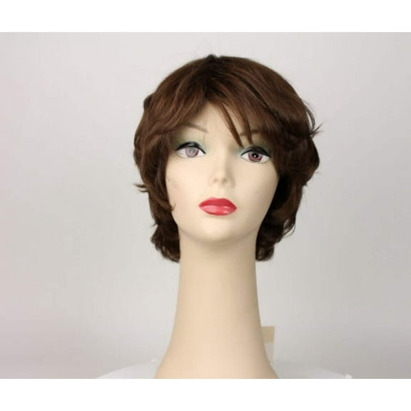European Human Hair Freeda Wig Light Brown Linda Size L