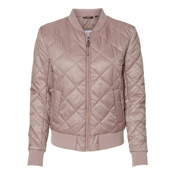 Women's Heat Last Quilted Packable Bomber - Color - Blush - Size - S