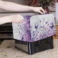 thumbnail image 5 of TSOVTHRID Watercolor Flower Butterfly Dragonfly Print 2 Slice Toaster Covers with Drawstring Fits Most Kitchen Small Appliances, Stain Resistant Microwave Oven Dust Protector, 5 of 8