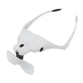 thumbnail image 3 of Loupe loupe Visorband Structure de Casque LED Loupe Loupe Loupe Résultats Impressionnants, 3 of 5