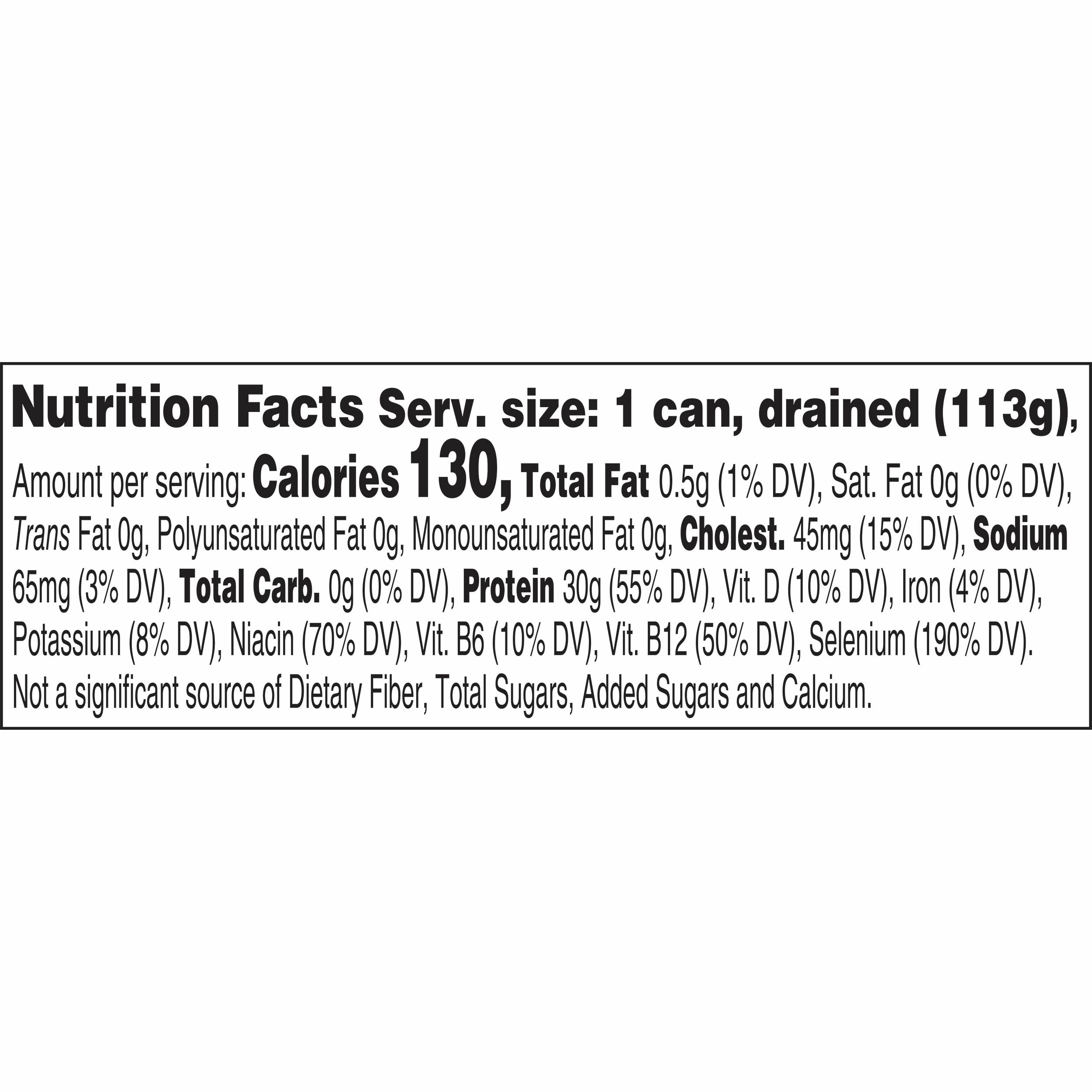 (6 pack) StarKist Selects Chunk White Albacore Tuna in Water, Wild Caught, No Salt Added, 4.5 oz Can