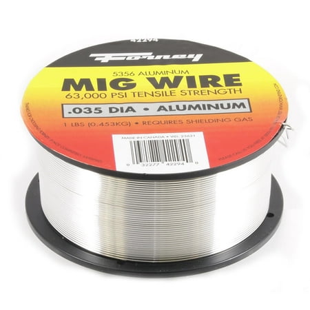 

Forney ER5356 Aluminum Mig Wire 0.035 In. 1 Lb.