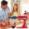 thumbnail image 2 of Shaved Ice Attachment for KitchenAid Stand Mixer, Shaved Ice Machine for Kitchenaid Mixer Attachments with Coarse and Fine Blades, 8 Ice Cube Molds, 2 of 6
