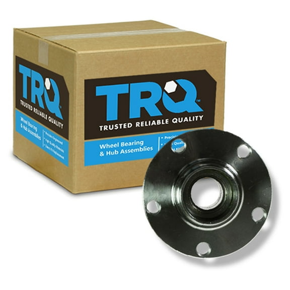 TRQ Rear Wheel Hub & Bearing for 03-06 07 08 09 Audi A4 FWD BHA54265