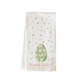 thumbnail image 1 of One Bella Casa 87462TW Floral Easter Egg Tea Towel, 1 of 1