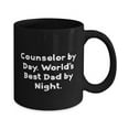 thumbnail image 2 of Best Dad Gifts, Counselor by Day. World's Best Dad by, Fancy Father 11oz 15oz Mug Gifts Idea For Dad, Dad Gifts From Son, Fathers Day, Gift ideas for Dad, Unique gifts for Dad, Heartfelt gifts for, 2 of 2