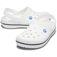 thumbnail image 5 of Crocs Crocband Zueco Unisex Blanco Mujer 9 Hombre 7, 5 of 5