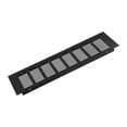 thumbnail image 4 of 100mm Aluminium Rectangular Cabinet Wardrobe Air Vent Grille Ventilation-Cover, 4 of 7