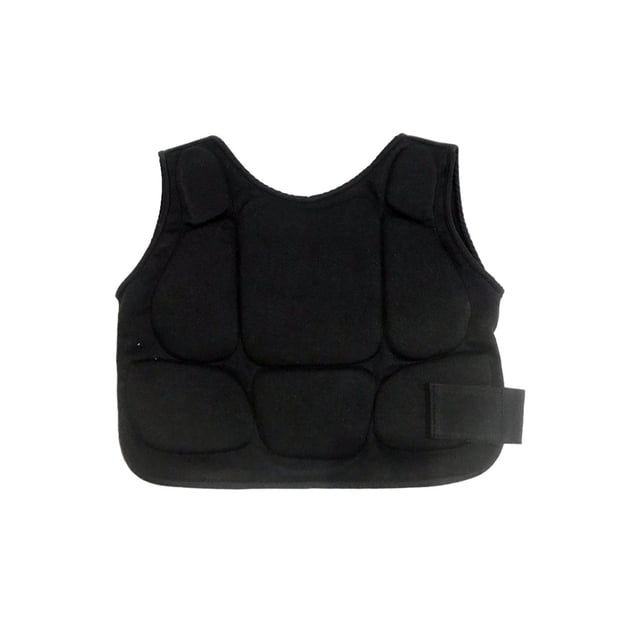 S SERENABLE Karate Chest Protector Portable Adjustable Rib for MMA Boxing Fitness L