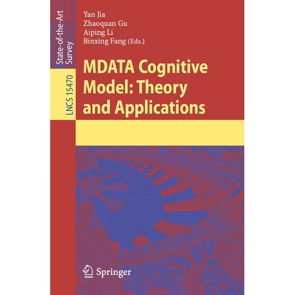 Lecture Notes in Computer Science Mdata Cognitive Model: Theory and Applications, Book 15470, (Paperback)