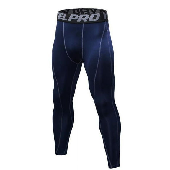Men Compression Gym Sport Long Pants Quick Dry Leggings Trousers
