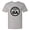 Heather Grey, variant on PleaseMeTees™ Mens From Born Made In Georgia GA Logo Label Tag HQ Tee