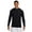 Black, variant on A4 Adult Long Sleeve Cooling Performance Crew N3165